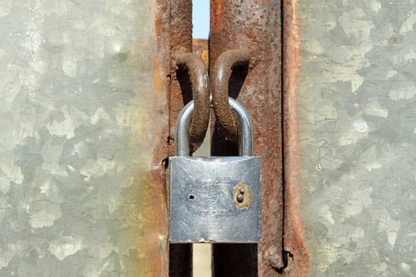 Oxidation rust lock — Stock Photo, Image