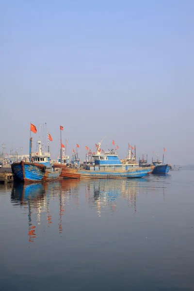 Quay gemiler — Stok fotoğraf