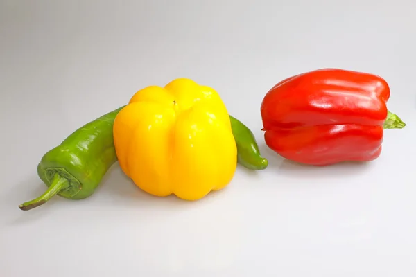 Closeup of color chili — Stock Photo, Image
