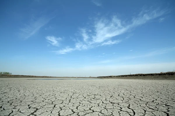 Cracks in the land — Stock Photo, Image