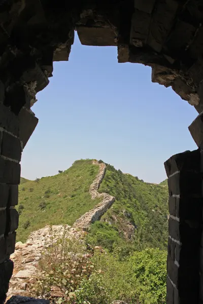 The original ecology of the great wall — Stock Photo, Image