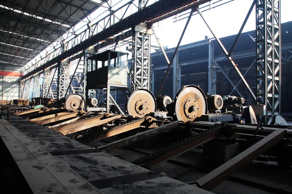 Çelik Kurumsal Üretim Atölyesi — Stok fotoğraf
