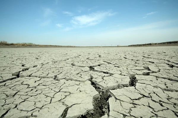 Crepe nel terreno — Foto Stock