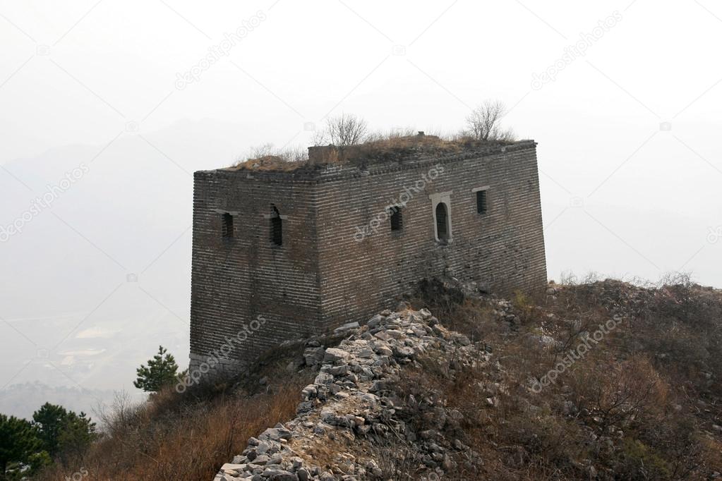 the Great Wall in north china