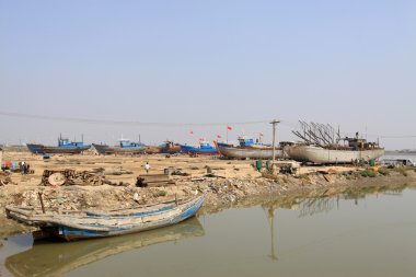 bir tersanelerinde inşa yük gemisi