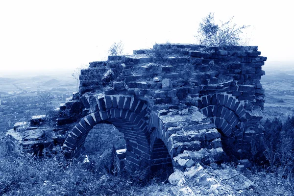 Die ursprüngliche Ökologie der großen Mauer — Stockfoto