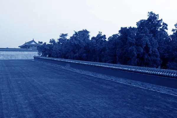 天の寺院の風景 — ストック写真