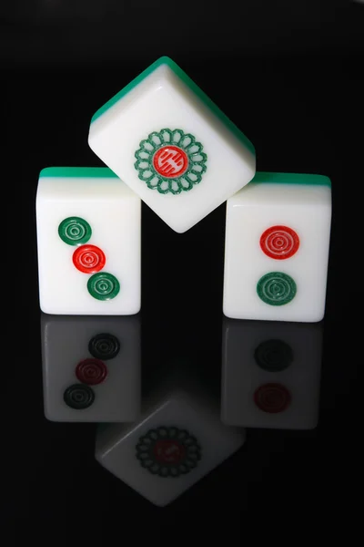 Mahjong tiles — Stock Photo, Image