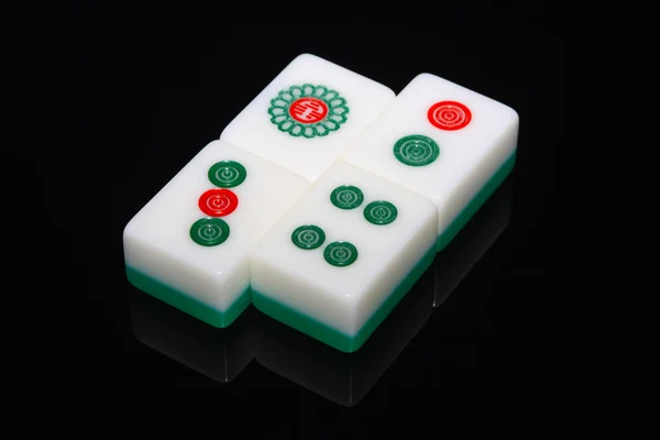 Mahjong tiles — Stock Photo, Image