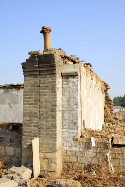 Matériaux de démolition de logements — Photo