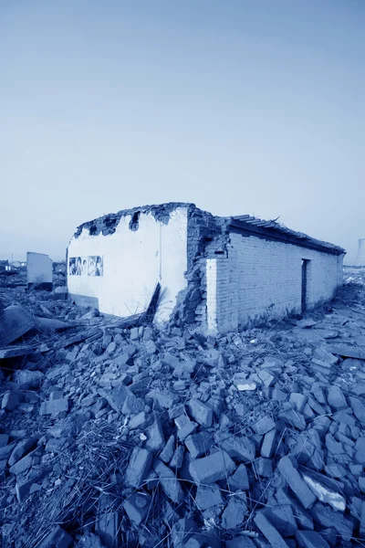 Housing demolition materials — Stock Photo, Image