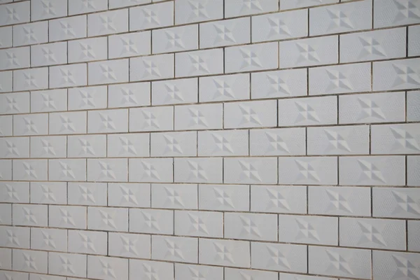 White tile wall — Stock Photo, Image