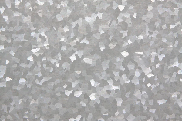 Snowflake decorative pattern on tinplate — Stock Photo, Image