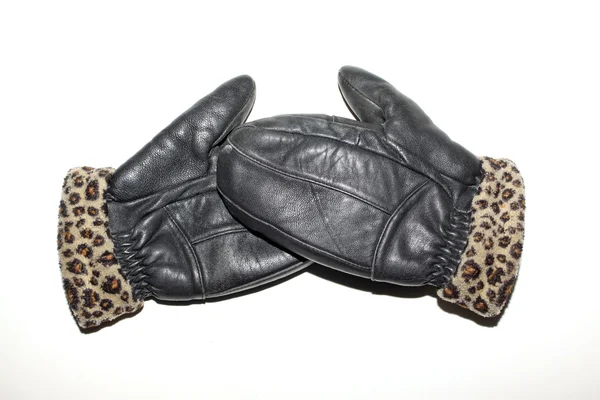 Leather gloves — Stock Photo, Image