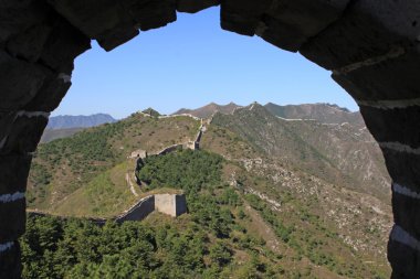Çin Seddi pass orijinal ekolojisi