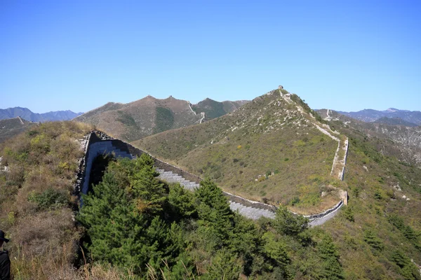 De oorspronkelijke ecologie van de grote muur pass — Stockfoto