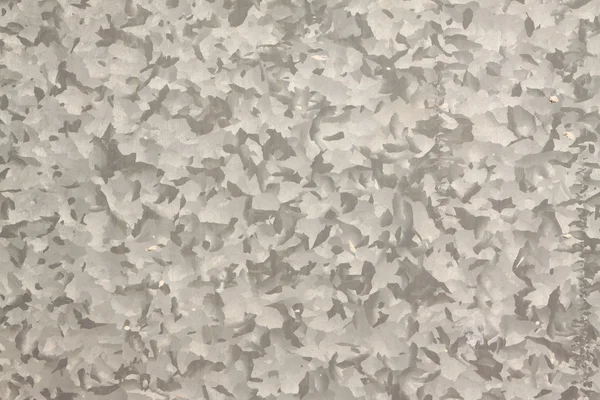 Snowflake decorative pattern on tinplate — Stock Photo, Image