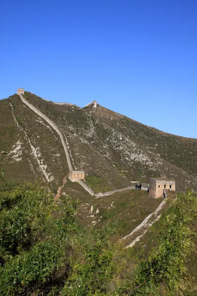 Die ursprüngliche Ökologie der großen Mauer — Stockfoto