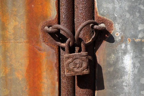 Rusty lock — Stock Photo, Image