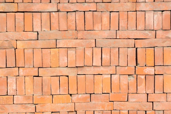 Red bricks - building materials — Stock Photo, Image