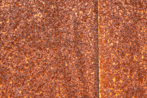 Oxidación óxido placa de hierro marrón — Foto de Stock