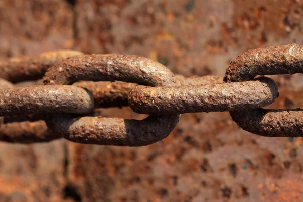 Rust ijzeren kettingen — Stockfoto