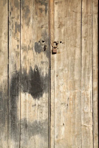 Rural wooden door — Stock Photo, Image