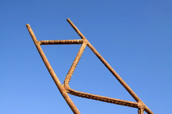 Rusty steel components — Stock Photo, Image