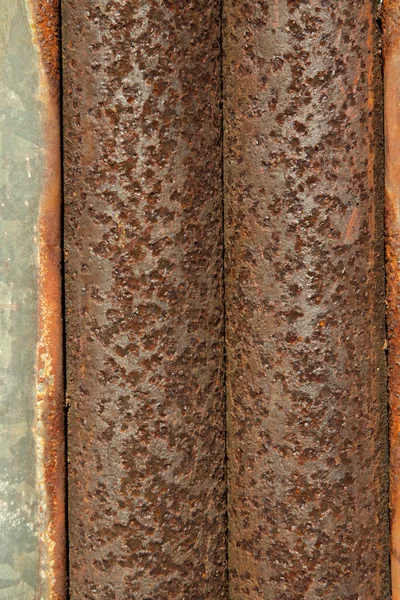 rusty iron pipe