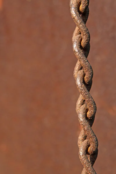 Ржавая цепь — стоковое фото