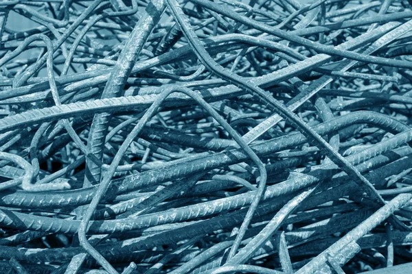 Old reinforcement bars — Stock Photo, Image