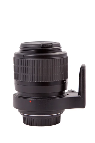 Close-up da lente da câmera, equipamento fotográfico avançado — Fotografia de Stock