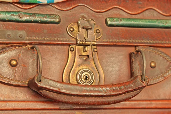 Lock on the suitcase — Stock Photo, Image