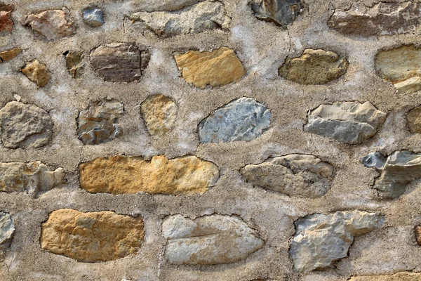 Paredes de pedra velhas, close-up de imagens — Fotografia de Stock