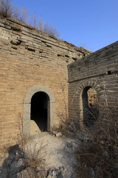 Die ursprüngliche Ökologie der großen Mauer — Stockfoto