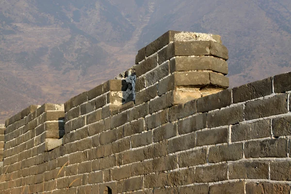 Die ursprüngliche Ökologie der großen Mauer — Stockfoto