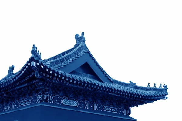 Ancien style architectural traditionnel chinois — Photo