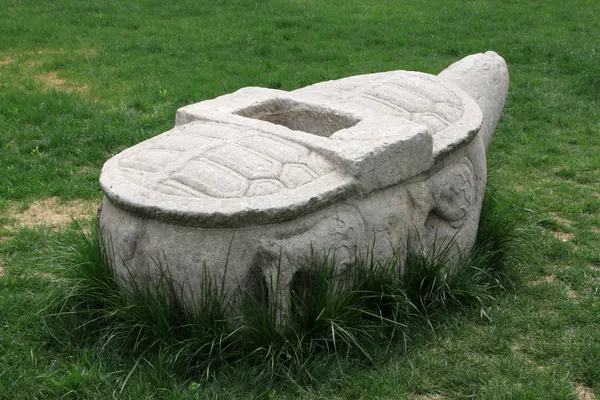 Древнекитайский традиционный каменный стиль — стоковое фото