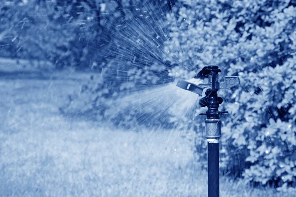 Spray irrigation — Stock Photo, Image