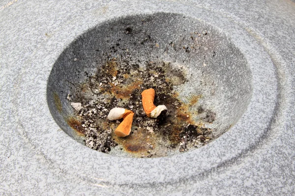 Marble ashtray — Stock Photo, Image