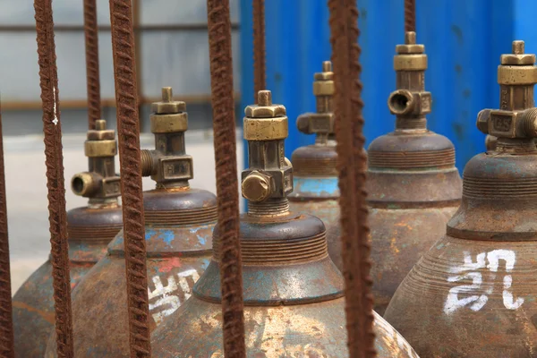 Oxygen cylinders — Stock Photo, Image