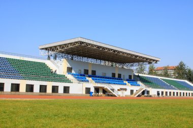 Çin'in Pekin Üniversitesi kampüsü Stadyumu
