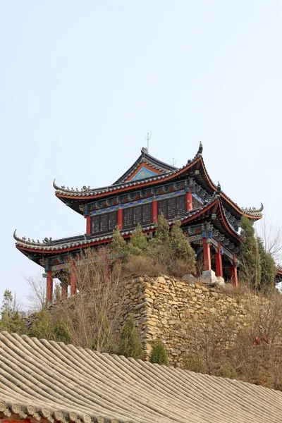 Edifícios tradicionais chineses antigos — Fotografia de Stock