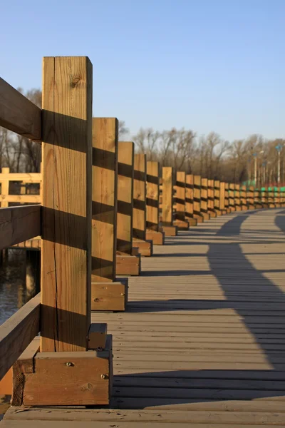 Most drewna — Zdjęcie stockowe