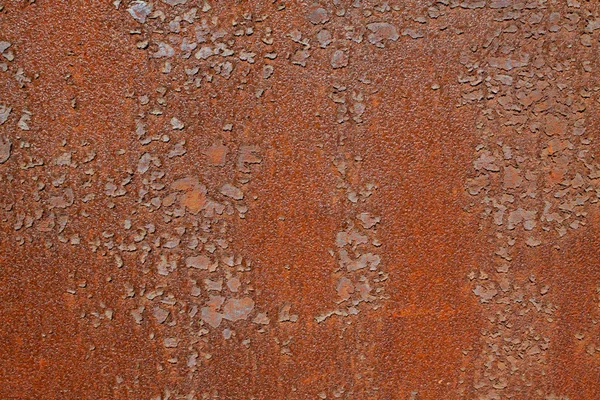 Oxidationsrost Metallplatte — Stockfoto