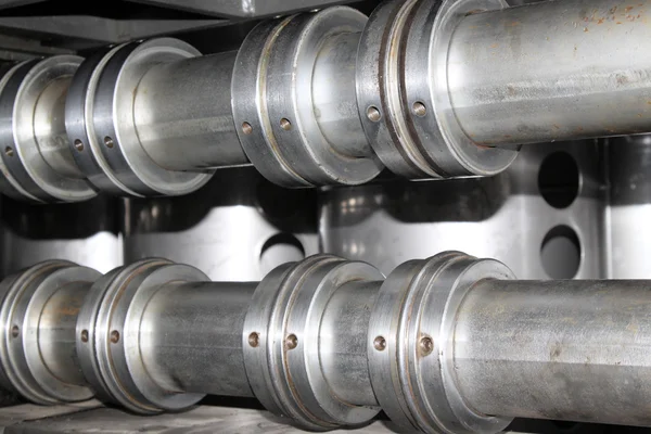 Componentes mecánicos de acero inoxidable —  Fotos de Stock