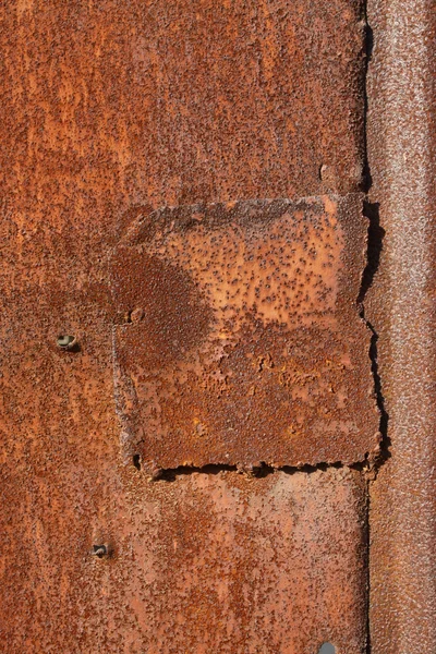 Oxidação ferrugem placa de ferro — Fotografia de Stock