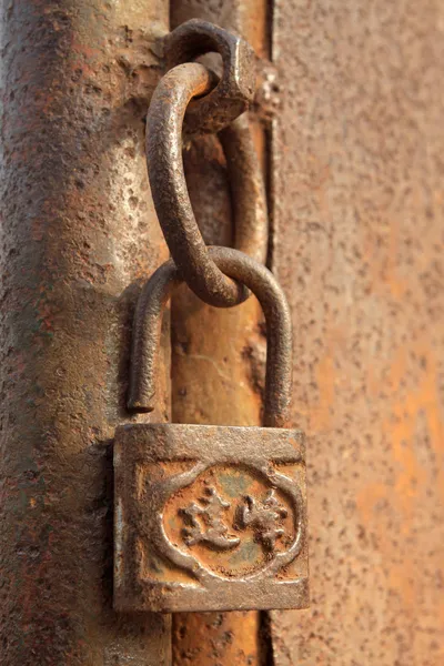 Rusty lock — Stock Photo, Image