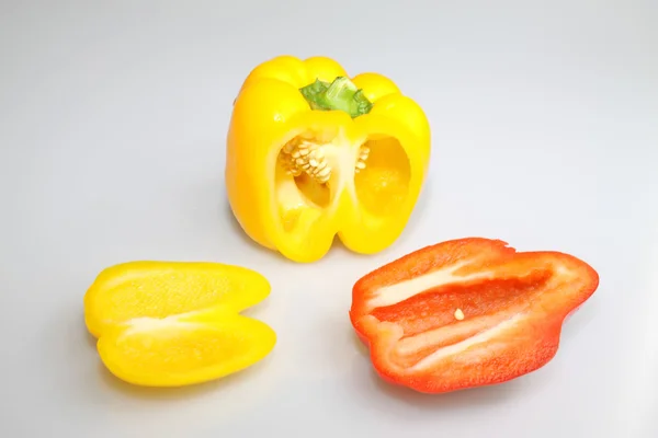 Closeup of color chili — Stock Photo, Image