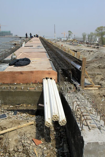 Construcción de puentes en el norte de China —  Fotos de Stock